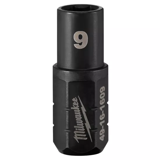 Milwaukee INSIDER Box Ratchet Socket 6 Point 9mm