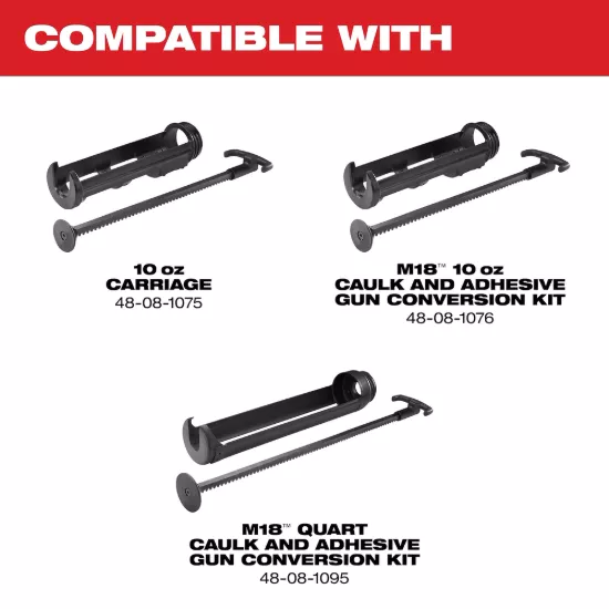 Milwaukee M18 Cordless Caulk and Adhesive Gun (Tool Only)