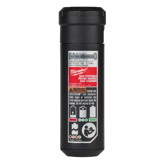 Milwaukee REDLITHIUM USB Charger & Portable Power Source Kit