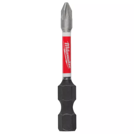 Milwaukee SHOCKWAVE Impact Duty 2"Pozidriv #1 Power Bit