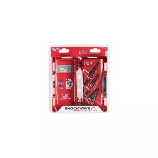 Milwaukee SHOCKWAVE Impact Duty 3 Piece Kit (#1, #2, #4)