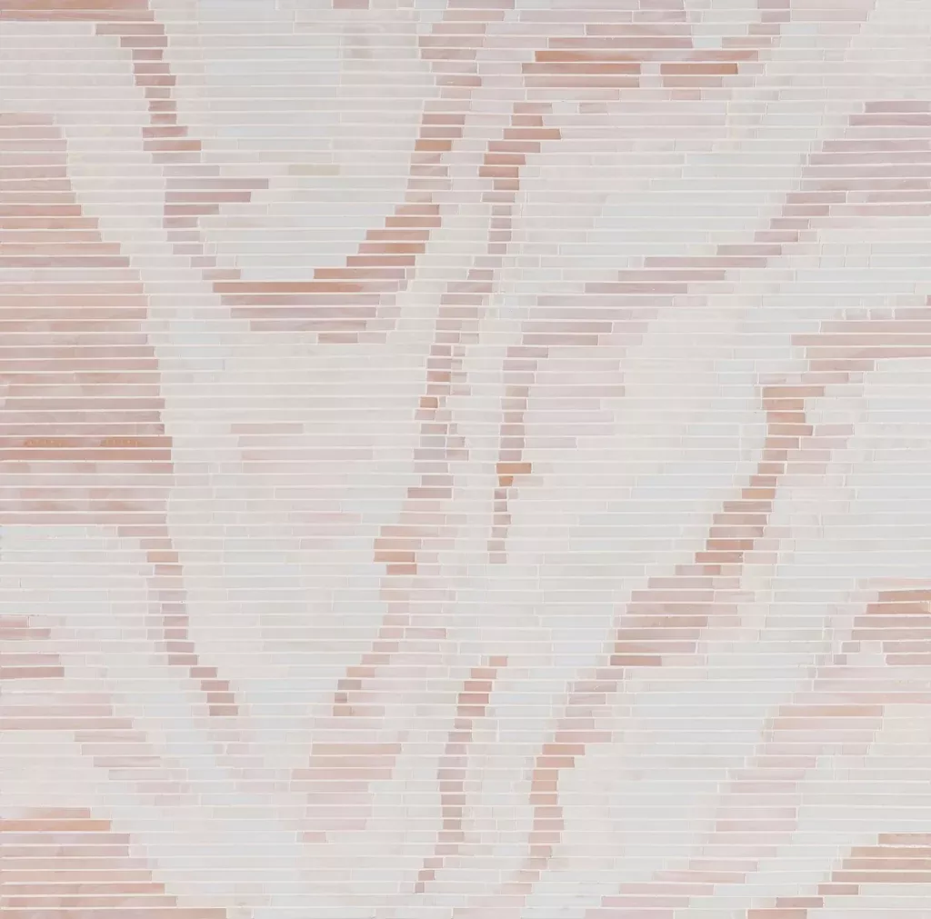 Mississippi Moire Pink Lady Mosaic