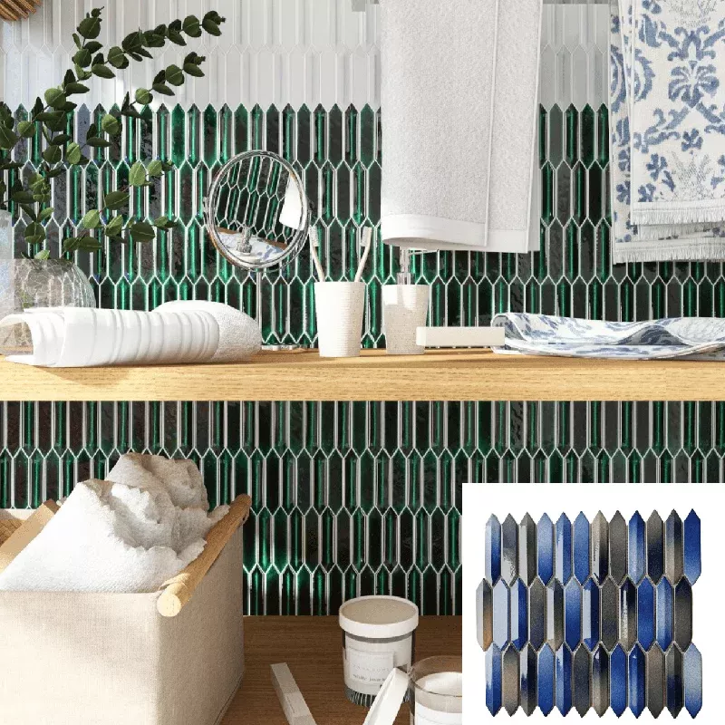 Montreal 3D Arrow Shape Mosaic Tile