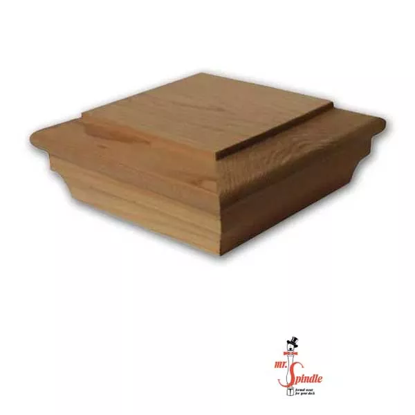 Mr. Spindle Colonial Flat Top Post Cap
