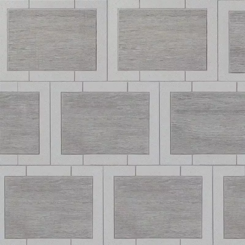 Multicolor Multi Finish Window Small Limestone Waterjet Mosaics 6x4 11/16