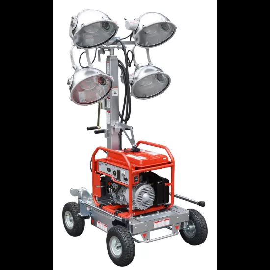 Multiquip Light Balloon 4-Spot 400W 4-Wheel Cart