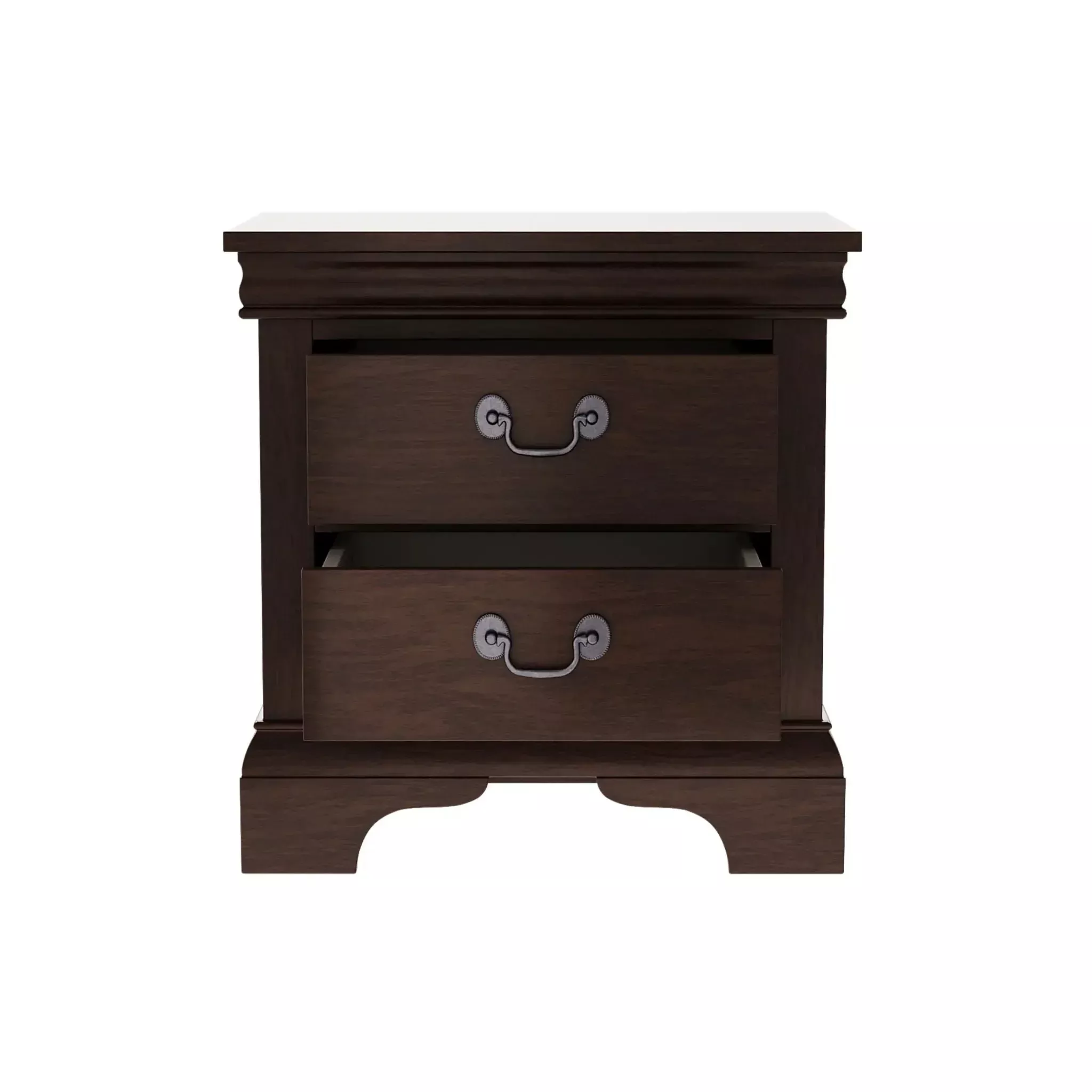 Nightstand With 2 Drawers