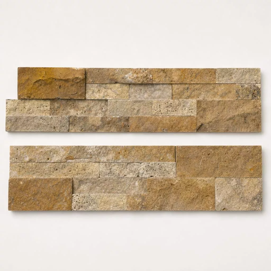 Noce Marble Ledger Panel 6x24 Splitface