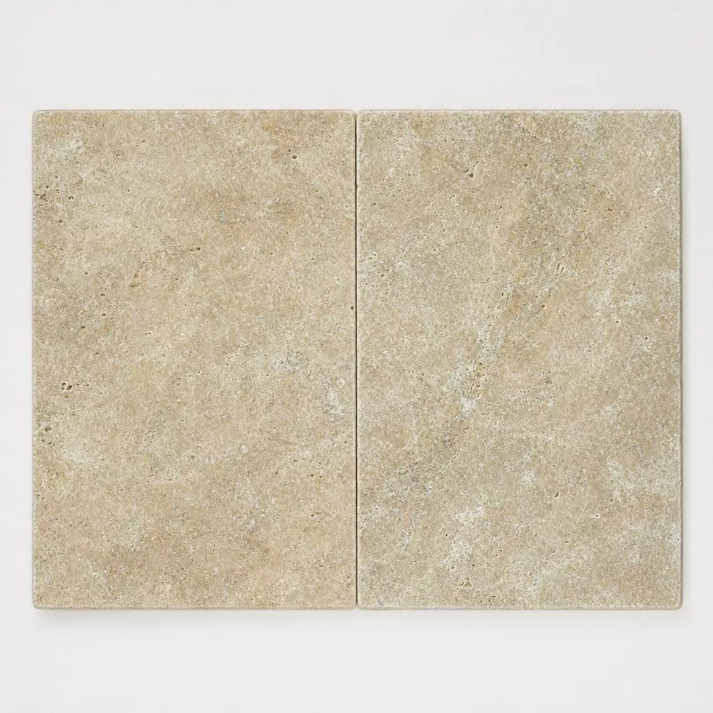 Noce Travertine Paver 16x24 Tumbled 1.25 inch