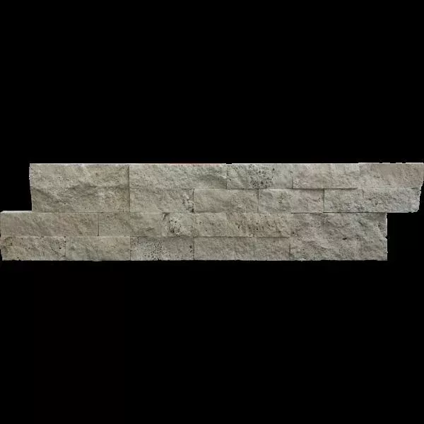 Nysa Travertine Ledger Panel 6x20 Splitface