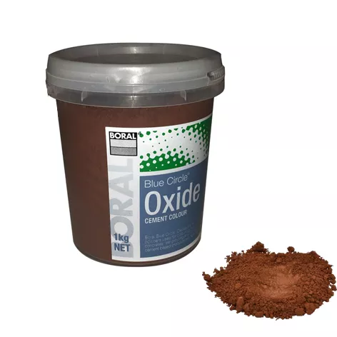 Oxide Medium Brown 660 1kg Boral Blue Circle