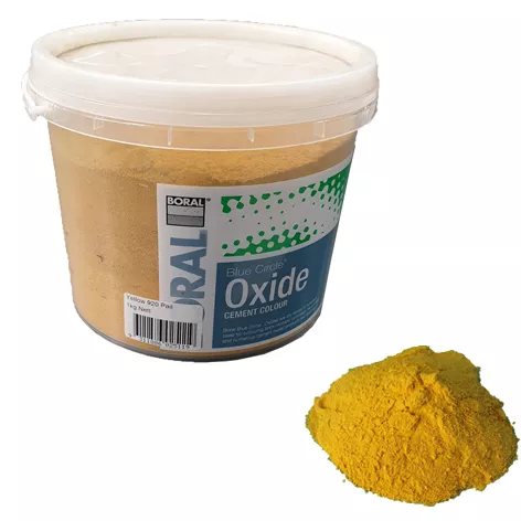 Oxide Yellow 920 1kg Boral Blue Circle
