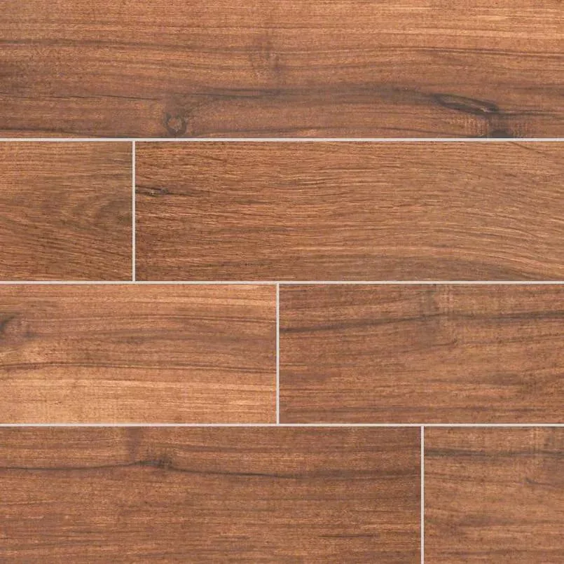 Palmetto Chestnut 6x36 Matte Wood Look Porcelain Plank