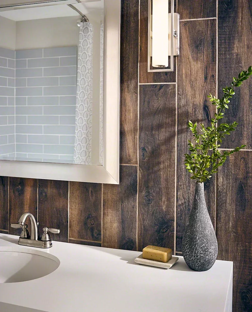 Palmetto Walnut 6x36 Matte Porcelain Wood Look Floor Plank