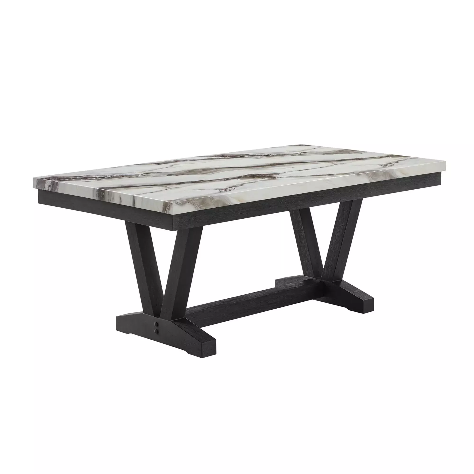 Panda Oceanic - Dining Table And Chairs Set - Black