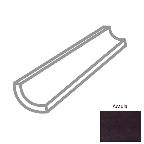 Parkland Acadia Porcelain Wall Trim - 1" x 6" Quarter Round