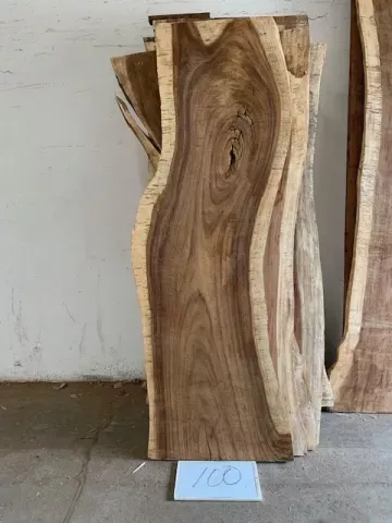 Parota Slab #100 Live Edge