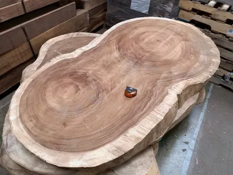 Parota Slab #3 Live Edge