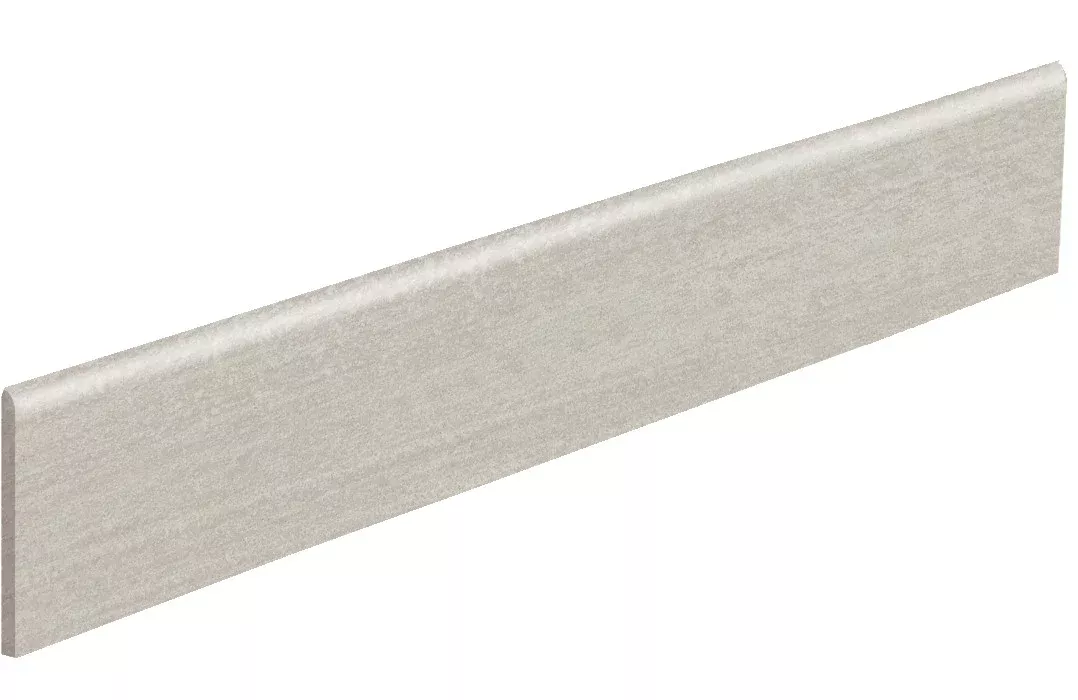 Persuade White Porcelain Floor & Wall Trim - 3" x 24" Bullnose
