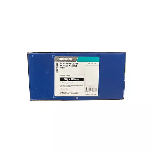 Plasterboard Screw 10g x 125mm Arma Plate Screws Box of 500