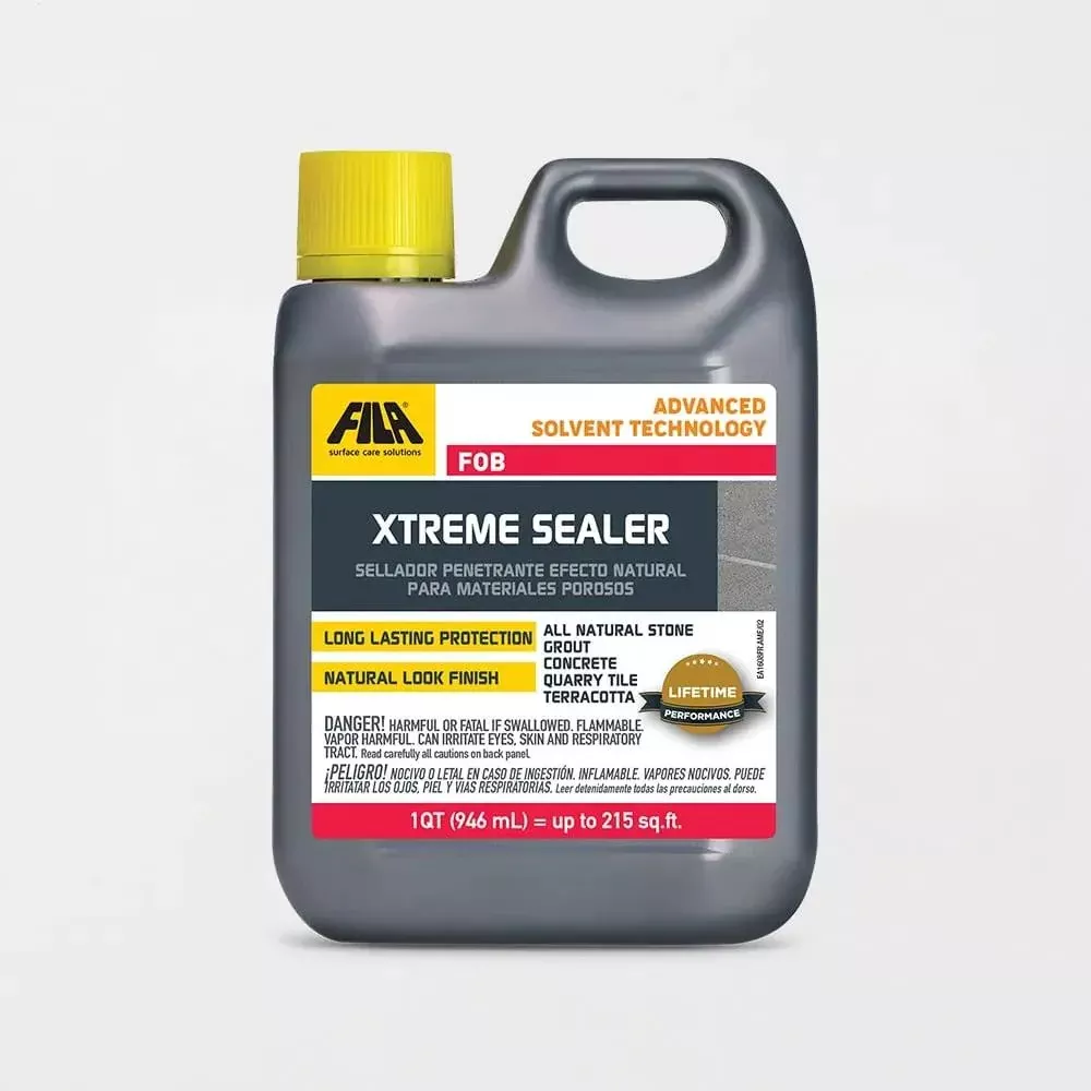 Porous Stone Sealer Qt Tile Care&maintenance Protectors 1 Quart