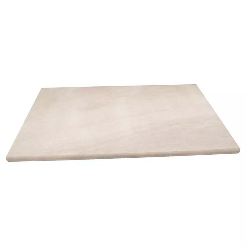 Praia Crema 13x24 Matte Porcelain Pool Coping