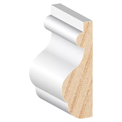 Primed Pine 42 x 15 Millyard Finger Jointed AM1 White 5.4m