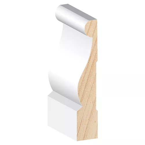 Primed Pine 90 x 18 Millyard Finger Jointed AM2 White 5.4m