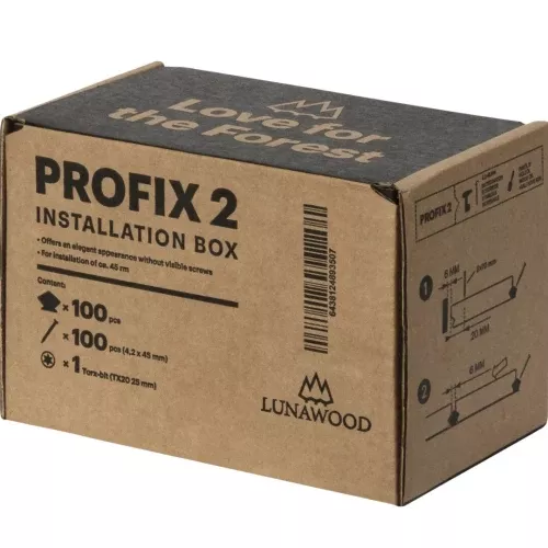 Profix 2 Regular 100 pcs (screws & clips)