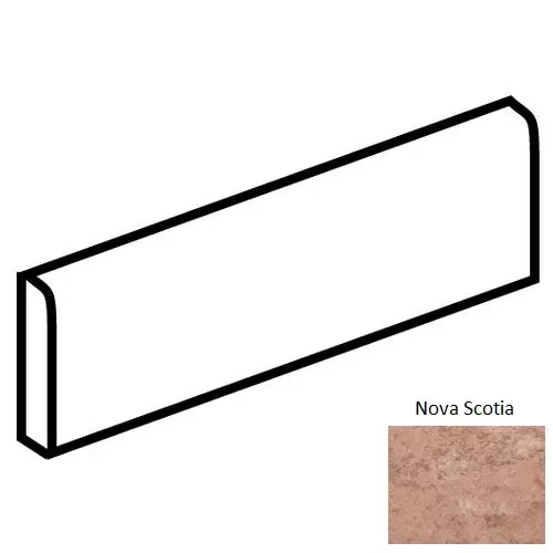 Province Nova Scotia Ceramic Floor & Wall Trim - 3" x 12" Bullnose