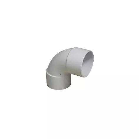 PVC Plain Bend 40mm x 88 Degrees DWV F&F Joint