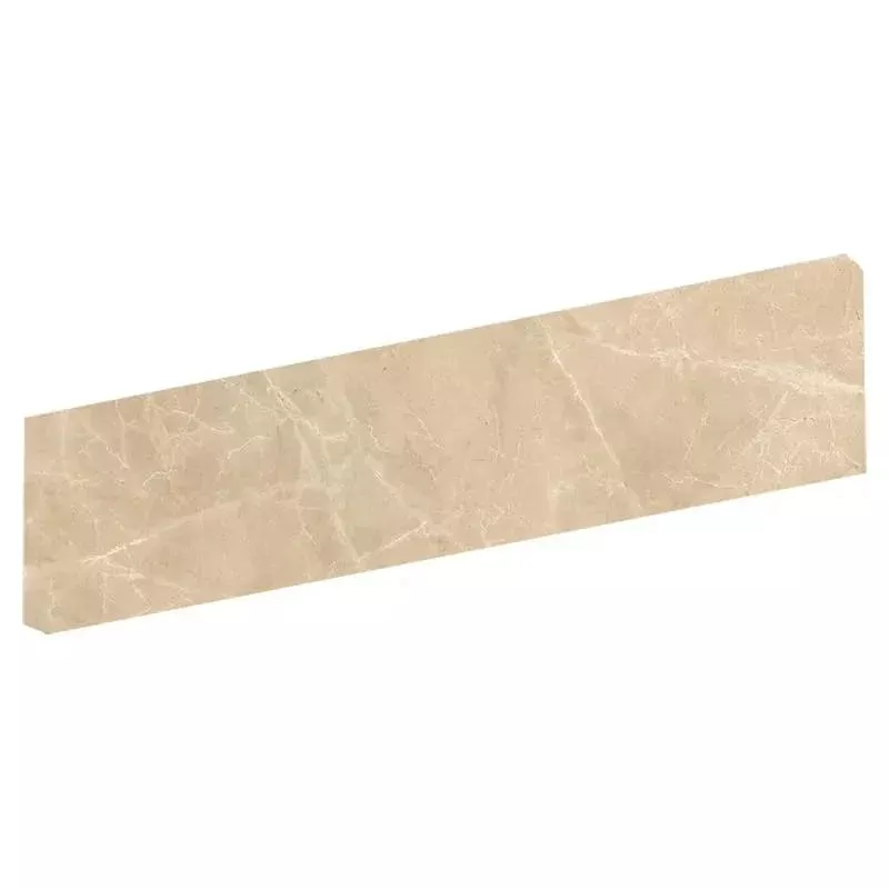 Quest Matte Bullnose Marble Look Porcelain Moldings 4x24