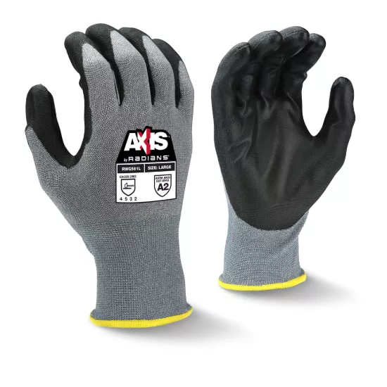 Radians AXIS Cut Level A2 Glove - Size XS - Priced per pair