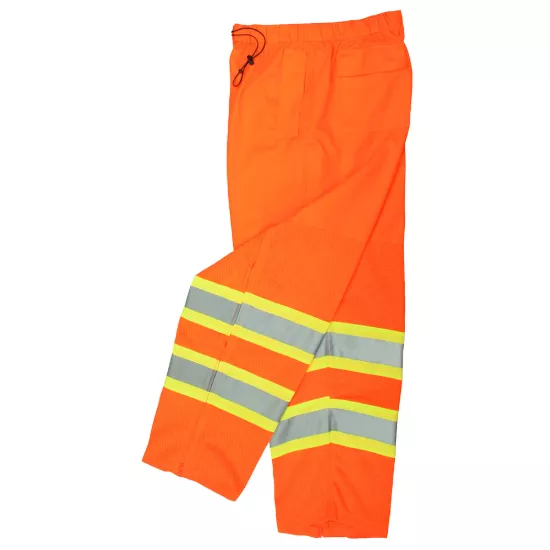 Radians Class E Surveyor Safety Pants - Orange - Size 3X-4X