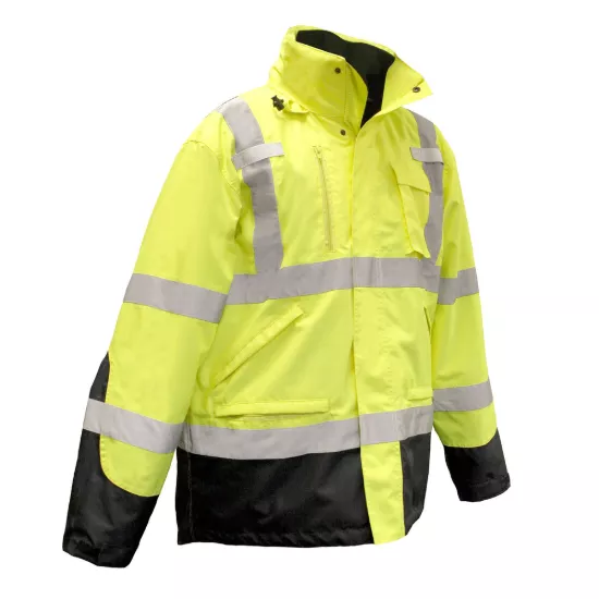Radians Three-in-One Weatherproof Parka - Green - Size M