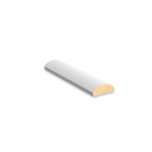 Riverine 39x16mm Curved Wall Bead Primed Pine 2.7m Porta Contours