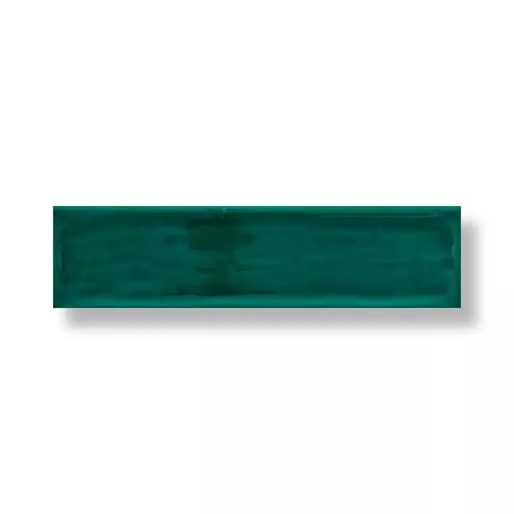 Roca Flow Living Green Polished Ceramic Tiles 3x12