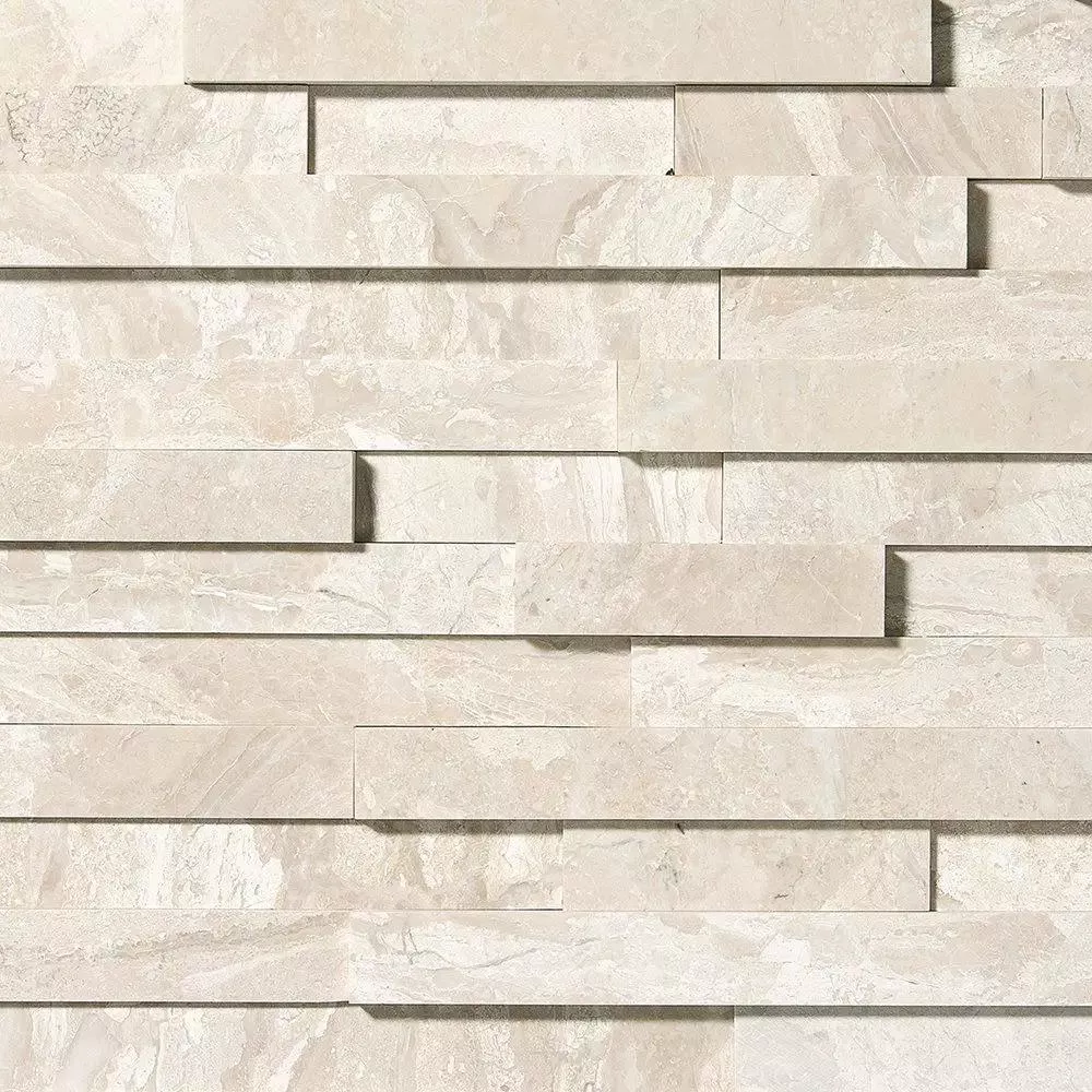 Royal Beige Honed Marble Wall Decos Elevations Pattern