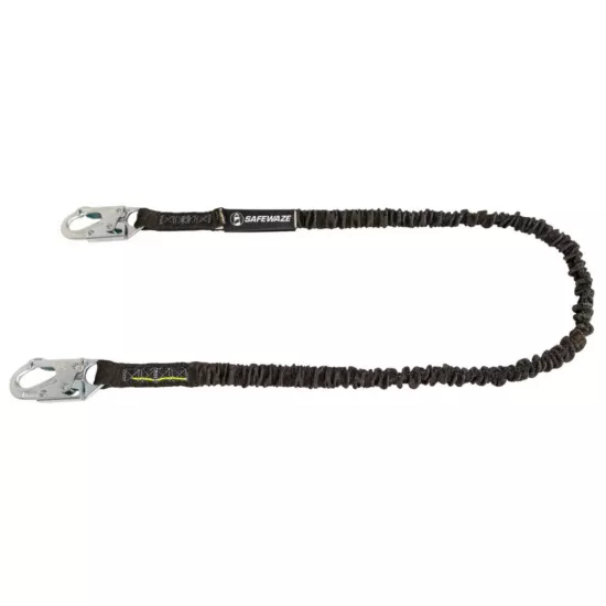 Safewaze Pro 6' Internal Energy Absorbing Lanyard - Snap Hook