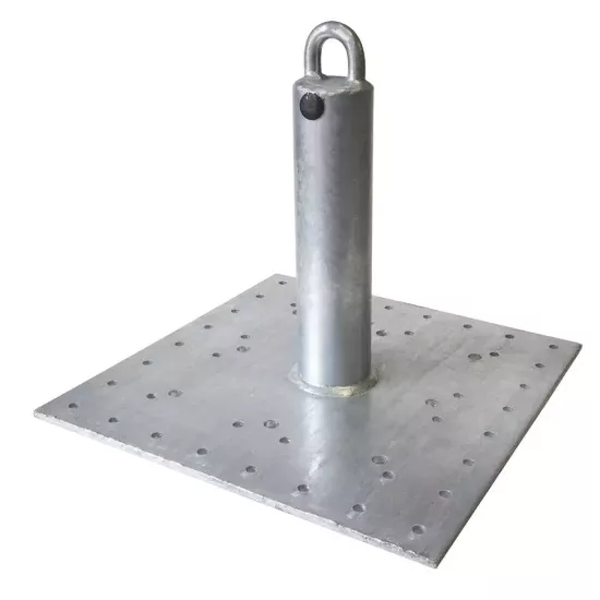 SafeWaze12" Post Anchor for Wood Steel Concrete