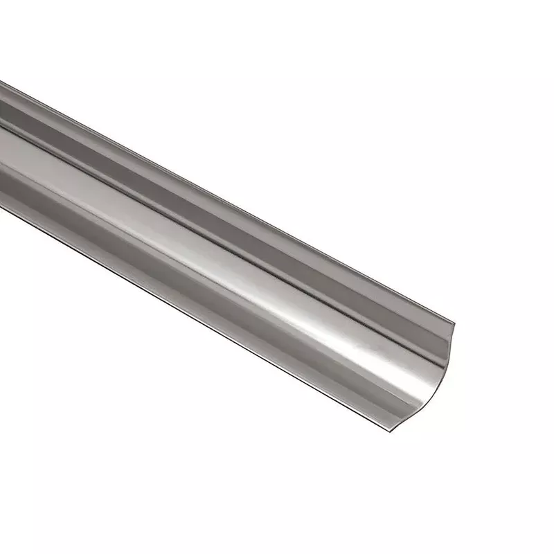 Schluter Eck-Khk Retrofit Stainless Steel 8ft. 2-1/2in.