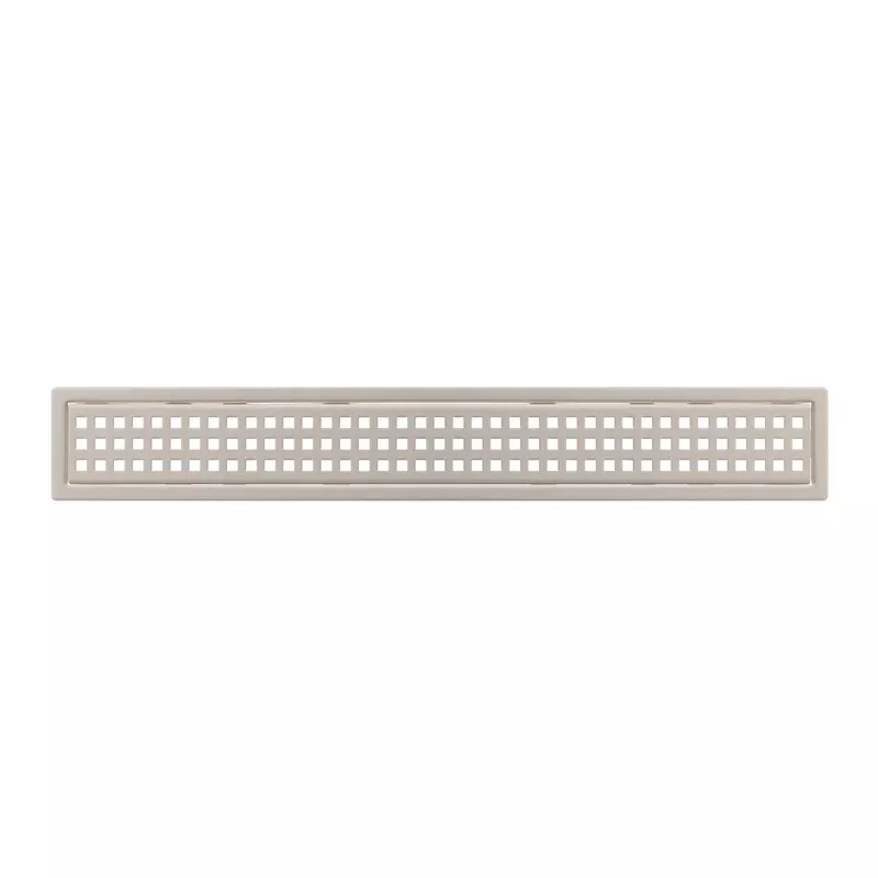 Schluter Kerdi-Line 3/4in. Frame 44in. Square Grate Cream