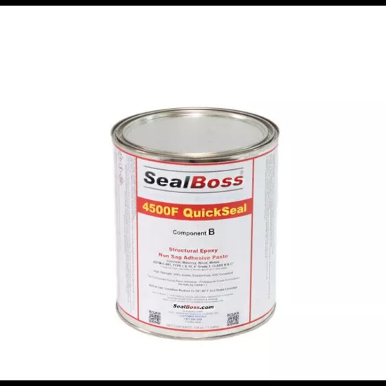 Sealboss 4500F Quickseal Epoxy Paste Part B - 1 Gallon