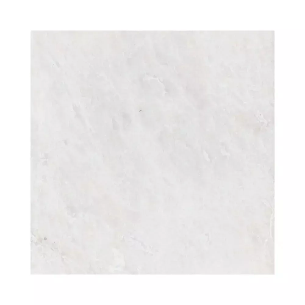 Siberian White Honed Marble Tiles 18x18