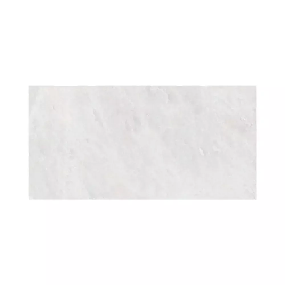 Siberian White Honed Marble Tiles 2 3/4x5 1/2