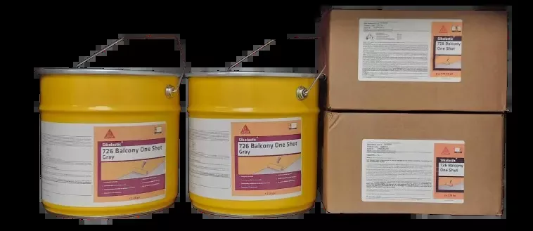 Sika 726 Balcony one shot tan 2.6 Gallon Kit