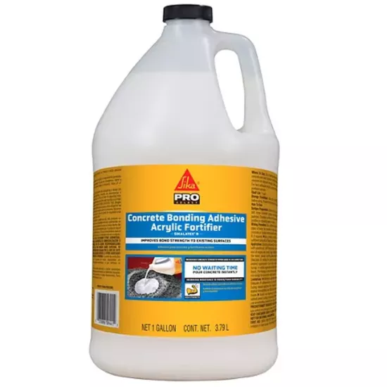 Sika Latex R - Acrylic latex bonding agent and admixture for SikaRepair and SikaQuick