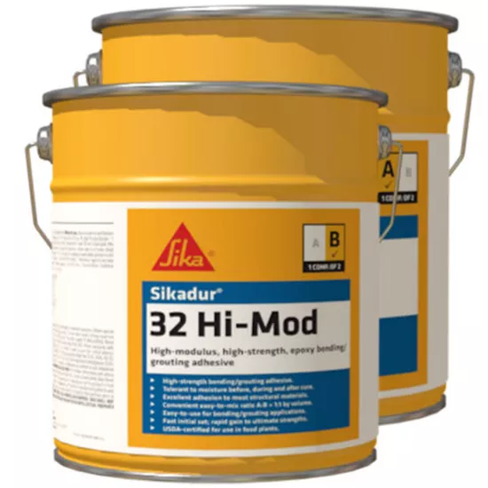 Sikadur 32, Hi-Mod LPL - High Modulus, high strength epoxy bonding agent with a Long Pot Life