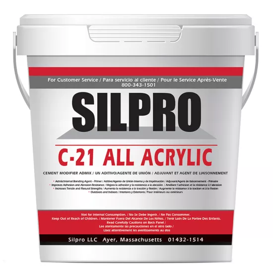 SILPRO C-21 All Acrylic / R-50 Latex Admix 1 Gallon