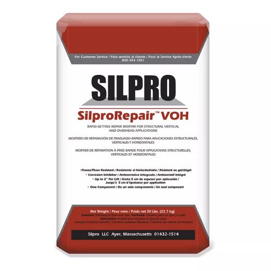 SILPRO Silprorepair VOH Vertical/Overhead Mortar 50# Bag